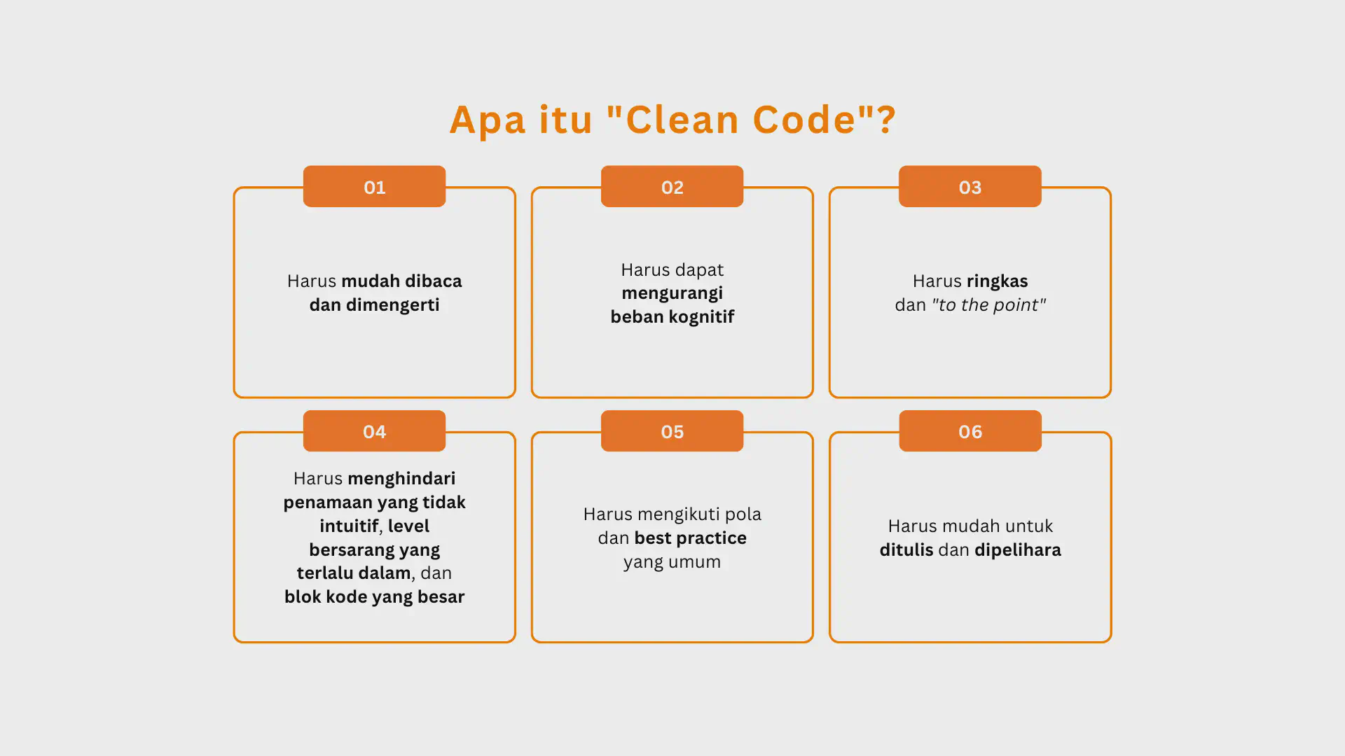 Apa Itu Clean Code