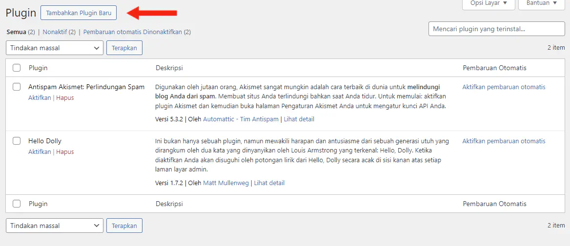 Tambah Plugin